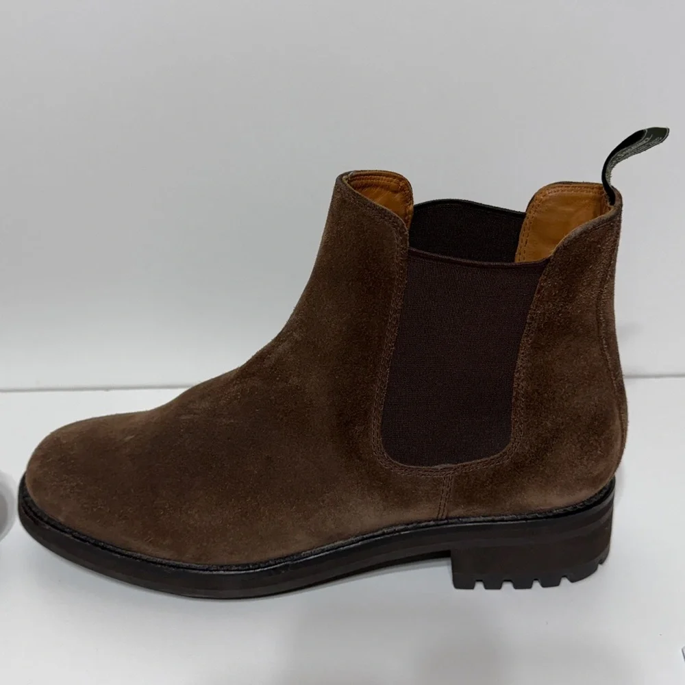 Ralph Lauren - Bryson - Brown Suede Chelsea Boot - Size 10